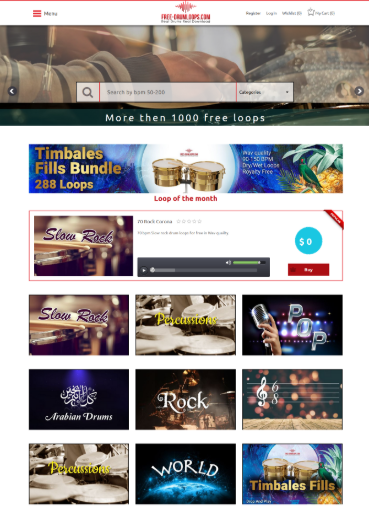 תמונה של בניית אתר מסחיר פרי דרם לופ